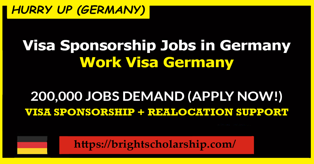 [NEW FOR 2026🇩🇪] Visa Sponsorship Jobs in Germany | Skilled Worker Visa ...